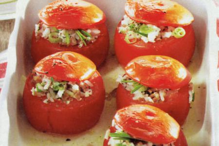 Pomidory nadziewane mięsem