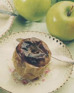 Pieczone jabłka z miodem